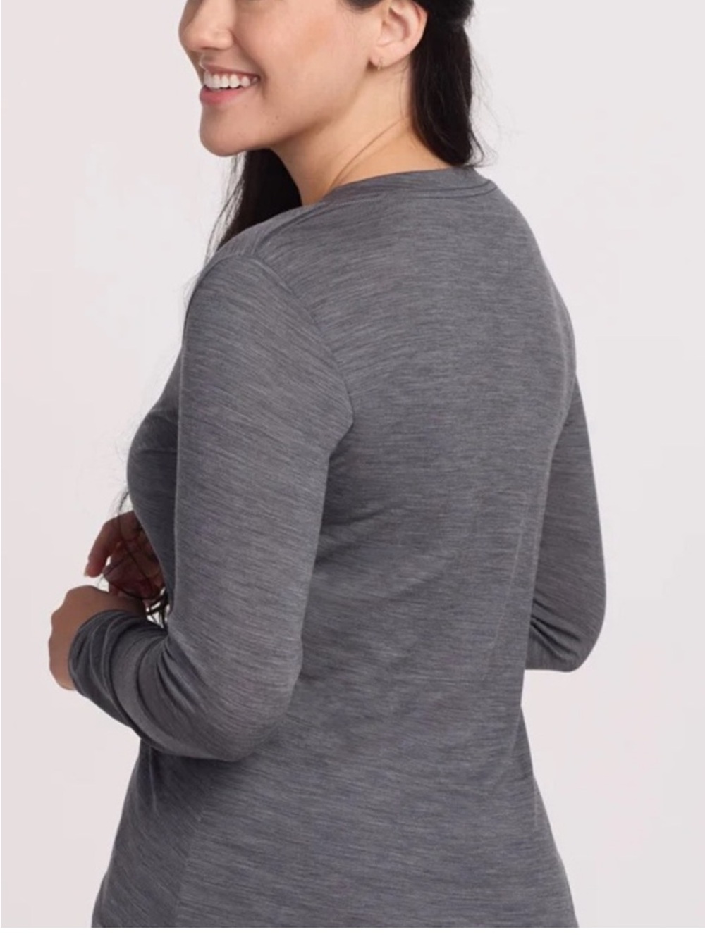 Woolx Lily V Neck Lounge Top medium.   (Never-worn)